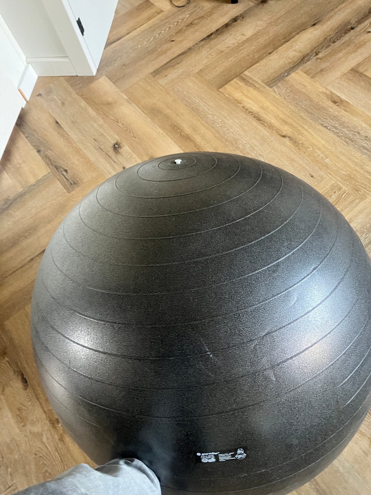 Sportsline ergonomische zitbal fitness yoga, Sport en Fitness, Ophalen of Verzenden, Gebruikt