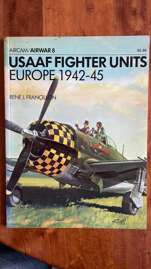 USAAF Fighter Units Europe, Tweede Wereldoorlog, Ophalen of Verzenden, Zo goed als nieuw, Luchtmacht