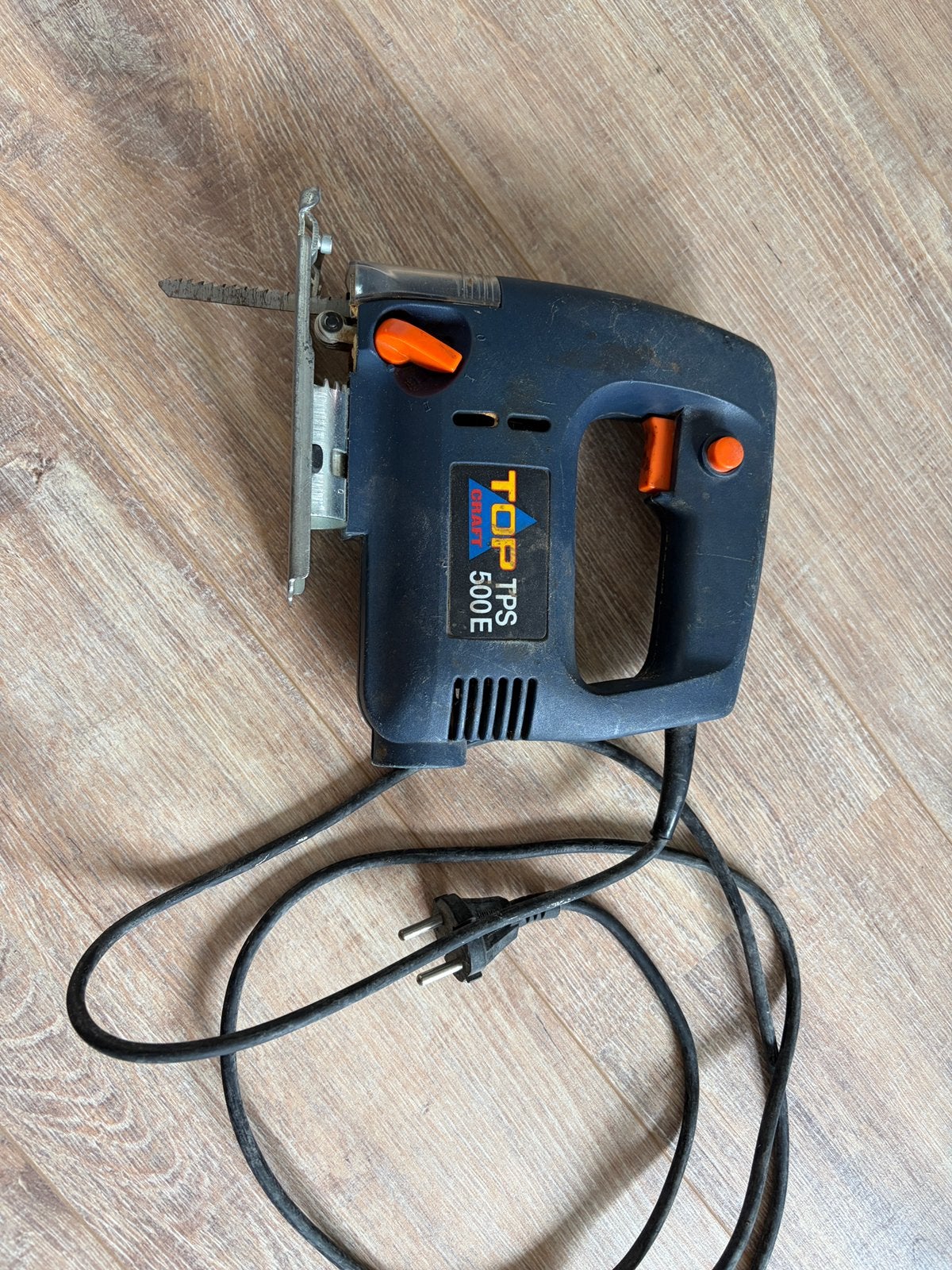 decopeerzaag Top Craft TPS 500E, Ophalen, Zo goed als nieuw, Minder dan 600 watt, 30 tot 70 mm