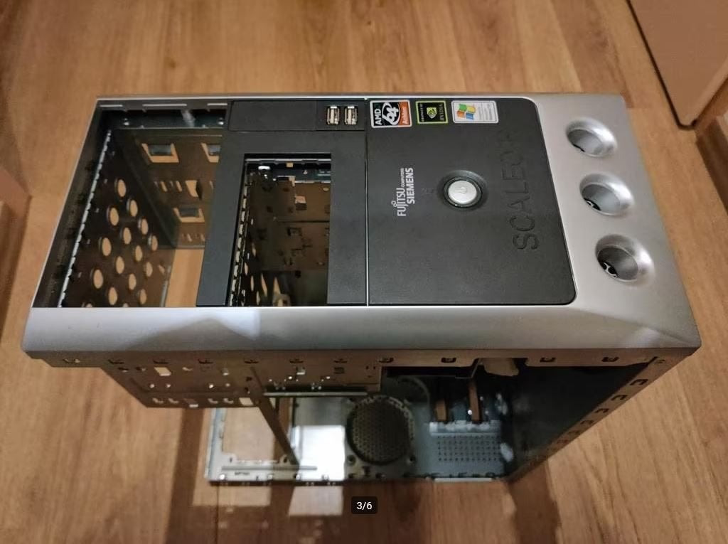 Lege ATX computerkast - Ideaal voor nieuw PC project, Computers en Software, Ophalen of Verzenden, Gebruikt