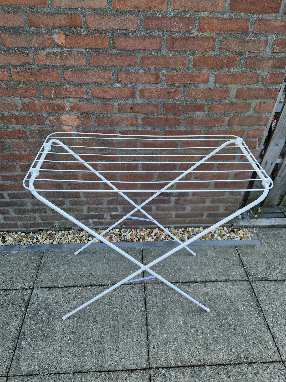 Compact wasrek - ideaal voor kleine ruimtes of camping, Tuin en Terras, Droogmolens en Wasrekken, Ophalen, Gebruikt, Wasrek