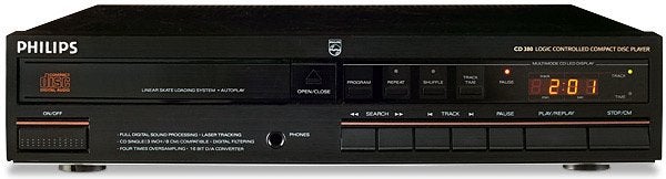 Philips CD 380 Compact Disc Player, Ophalen of Verzenden, Gebruikt, Philips