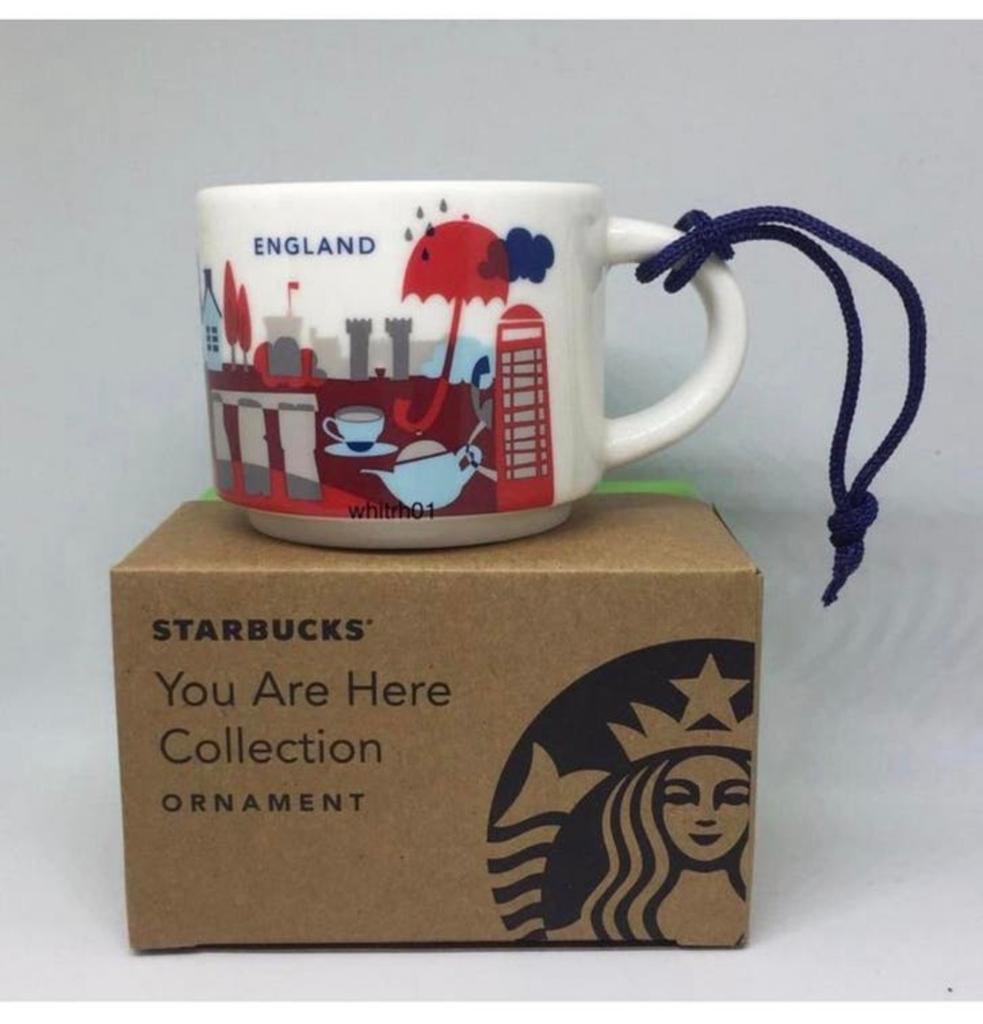 Starbucks YAH Ornament England 2oz – You Are Here Collection, Gebruiksvoorwerp, Nieuw, Ophalen of Verzenden, H