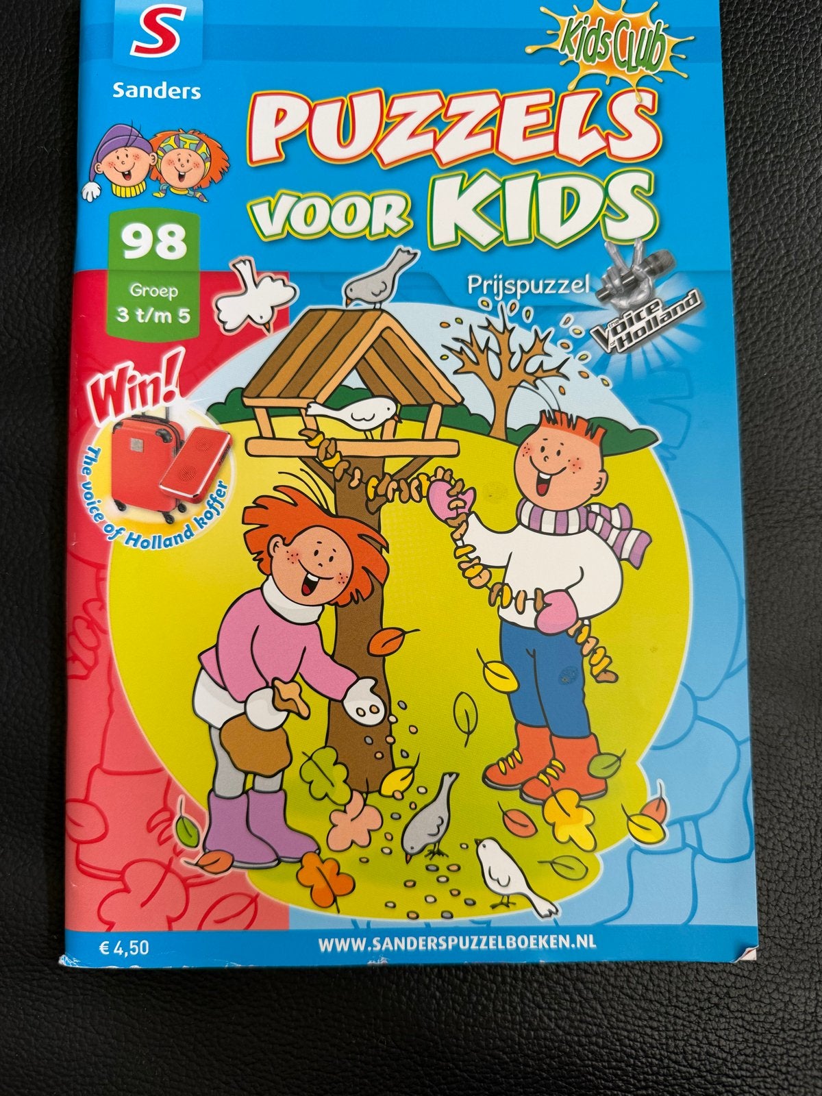 Sanders Puzzels voor Kids - Nieuw Puzzelboek Groep 3 t/m 5, Ophalen of Verzenden, Nieuw, Puzzelboek