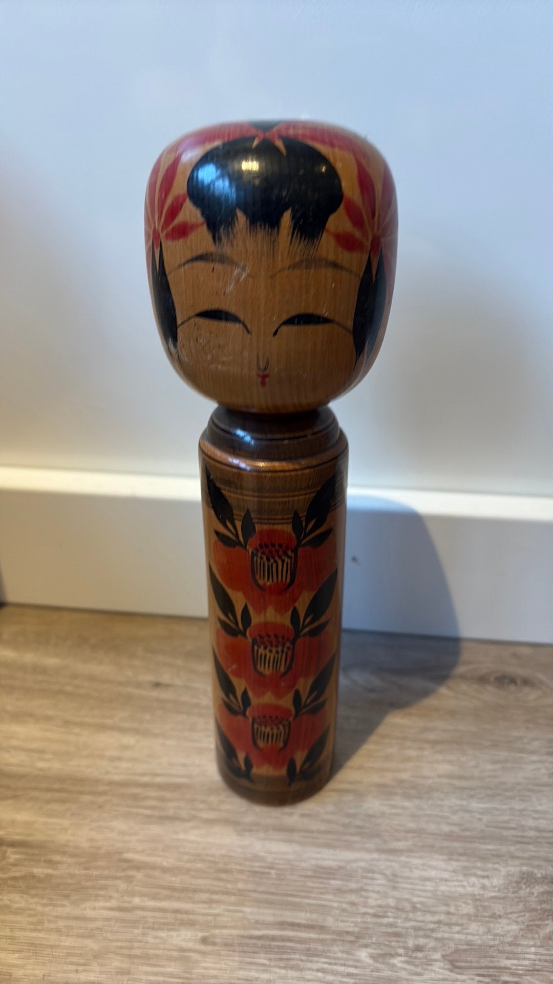 Originele Japanse kokeshi pop, Ophalen of Verzenden, Pop/figuur, Hout