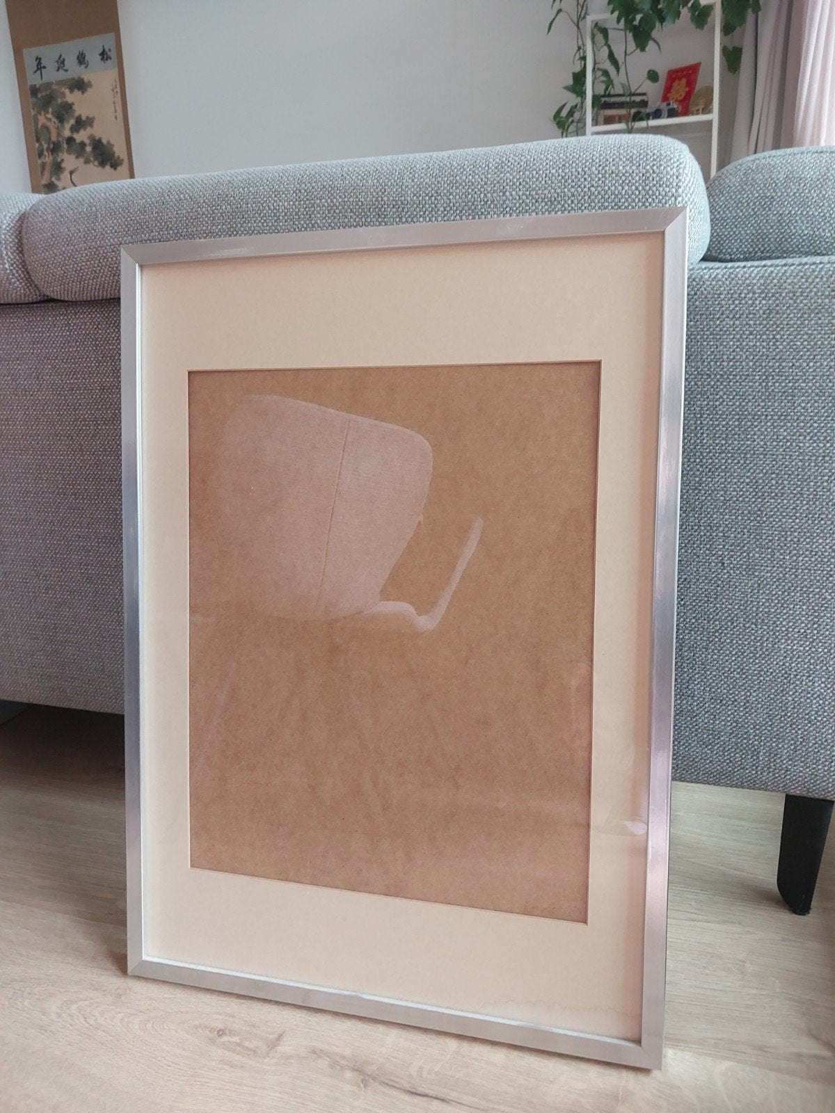 Gratis IKEA RIBBA fotolijst 40x50 cm - Gebruikt, prima staat, Ophalen