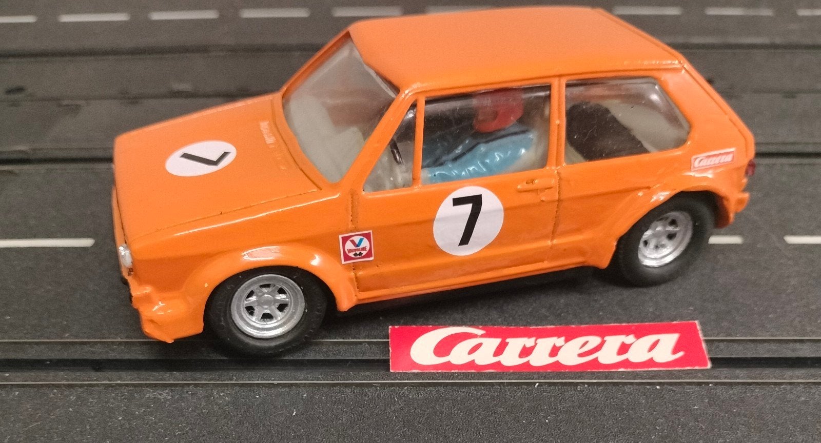 Carrera Universal racebaan raceauto VW Golf art. nr. 40435., Ophalen of Verzenden, Zo goed als nieuw, Elektrisch, Carrera