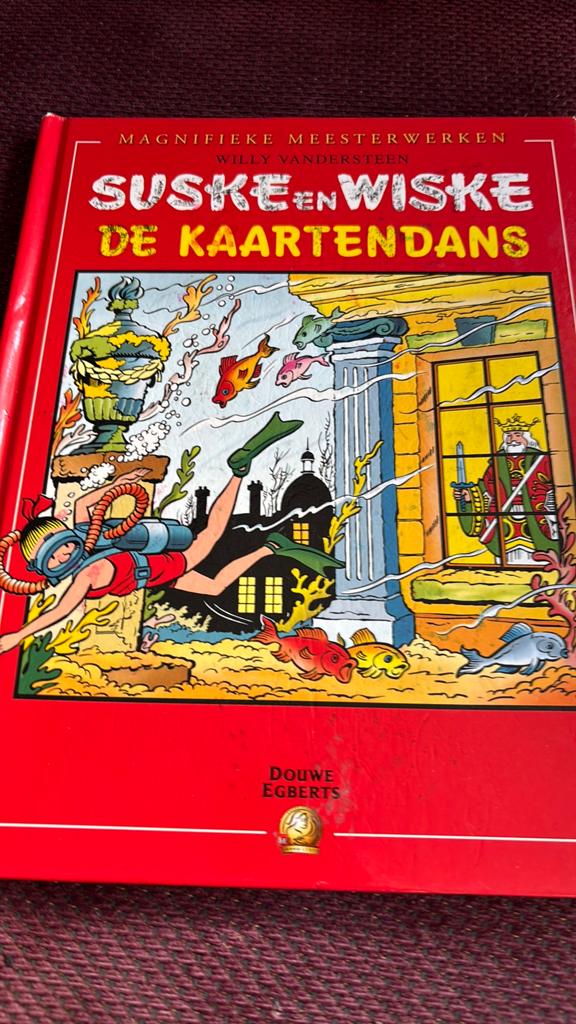 Suske en Wiske - De Kaartendans (Douwe Egberts), Eén stripboek, Ophalen of Verzenden, Gelezen