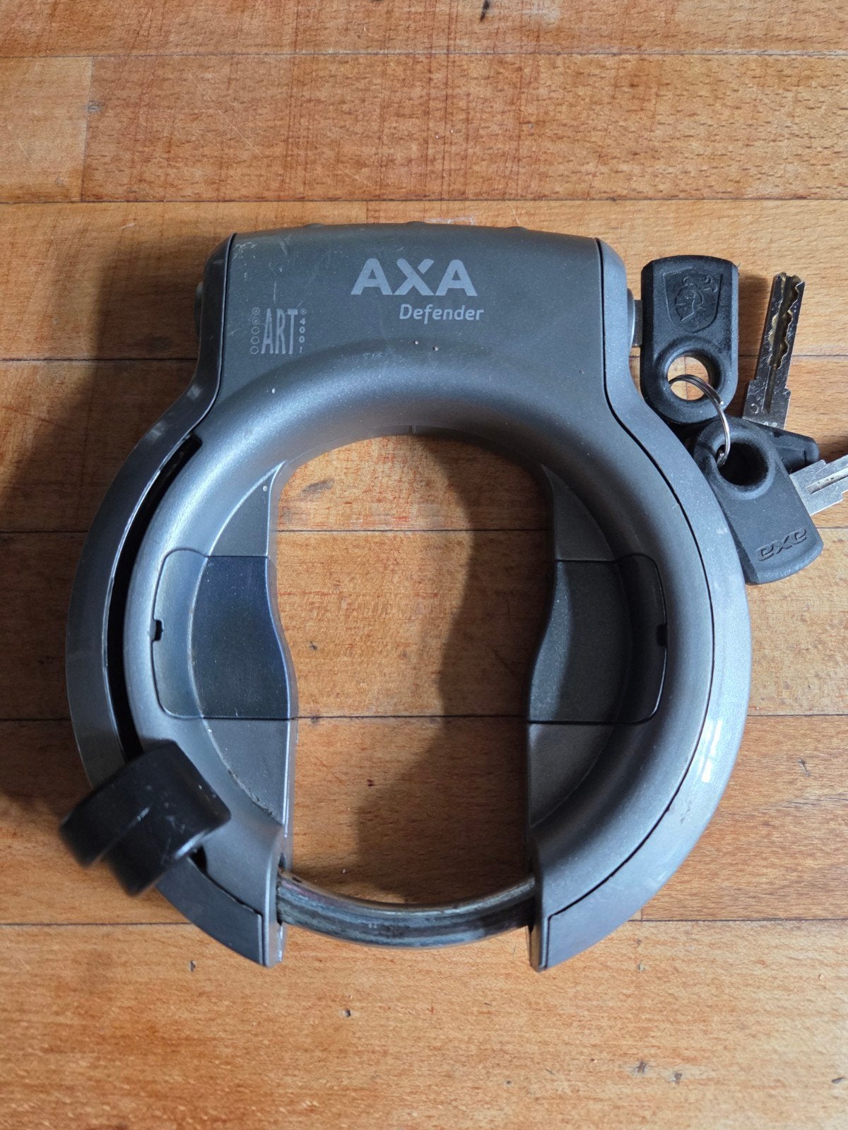Axa defender slot, Ophalen, Ringslot