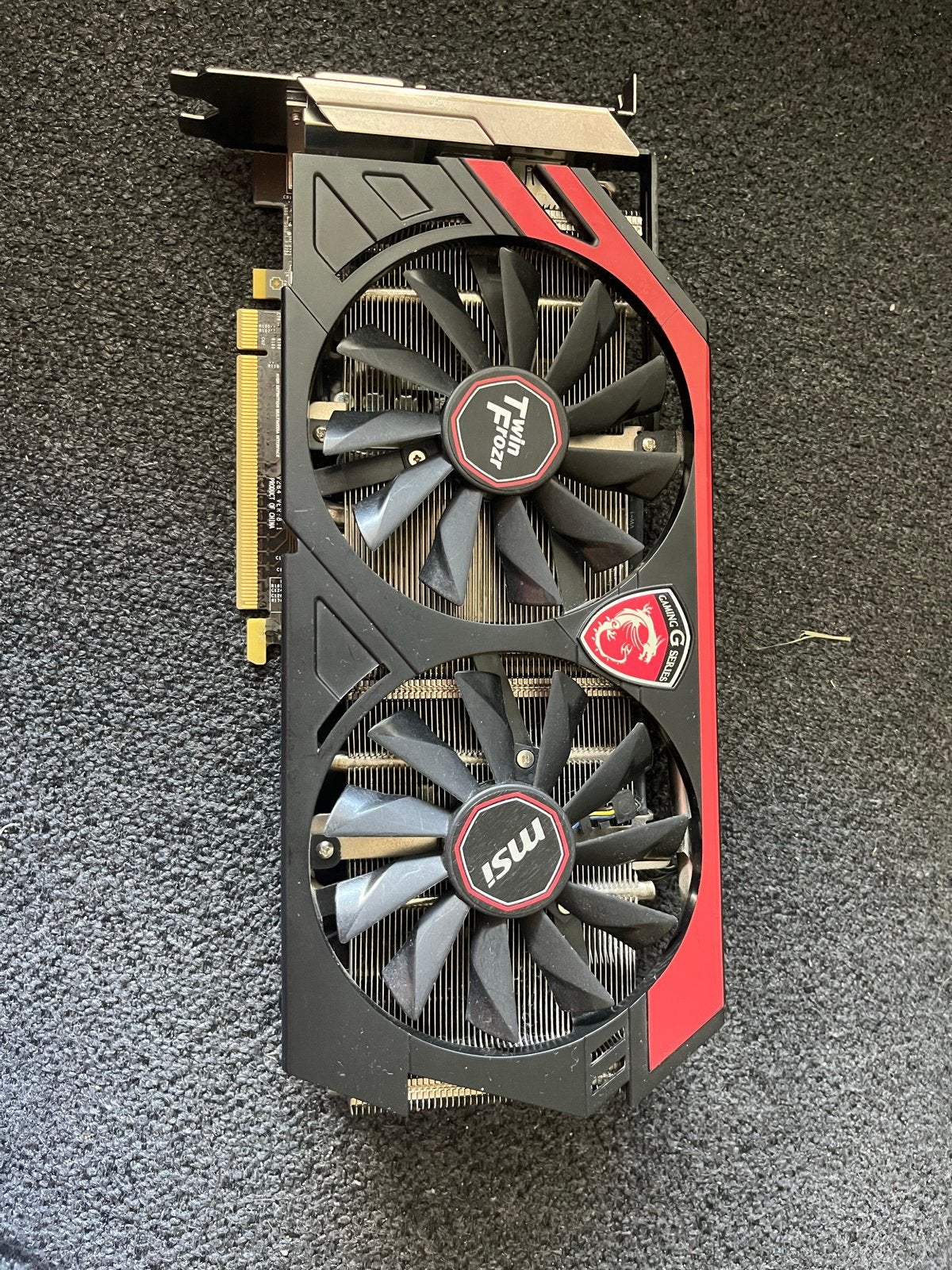 MSI N760 TF 2GD5/OC videokaart - defect, Computers en Software, Videokaarten, Ophalen, PCI-Express 3, HDMI, GDDR5