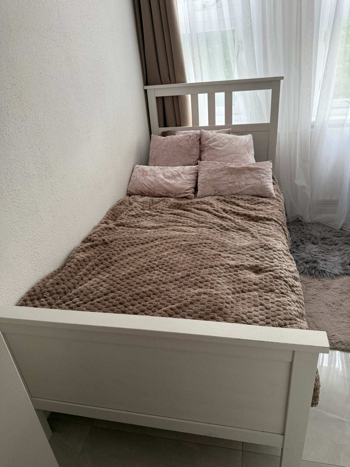 Ikea eenpersoonsbed, Ophalen, Gebruikt, 90 cm, Eenpersoons