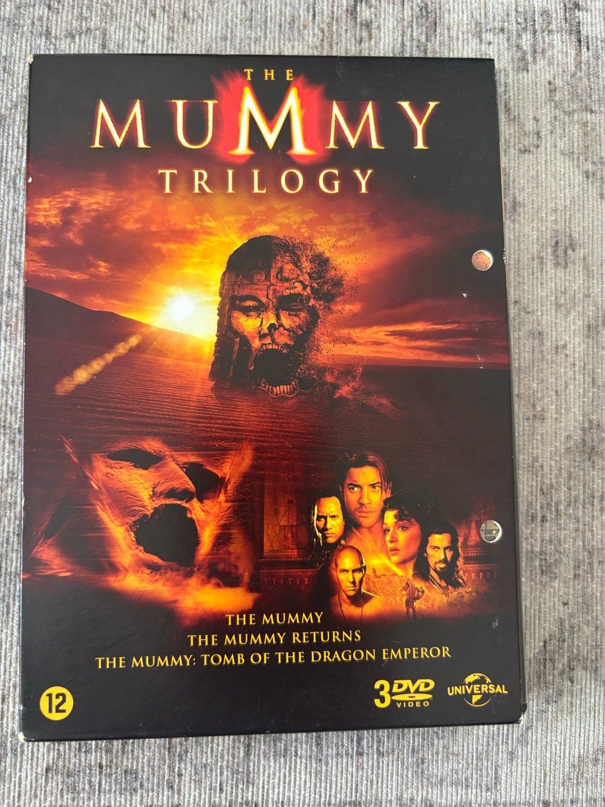 The Mummy Trilogy DVD Boxset - 3 films, Vanaf 12 jaar, Ophalen of Verzenden, Boxset