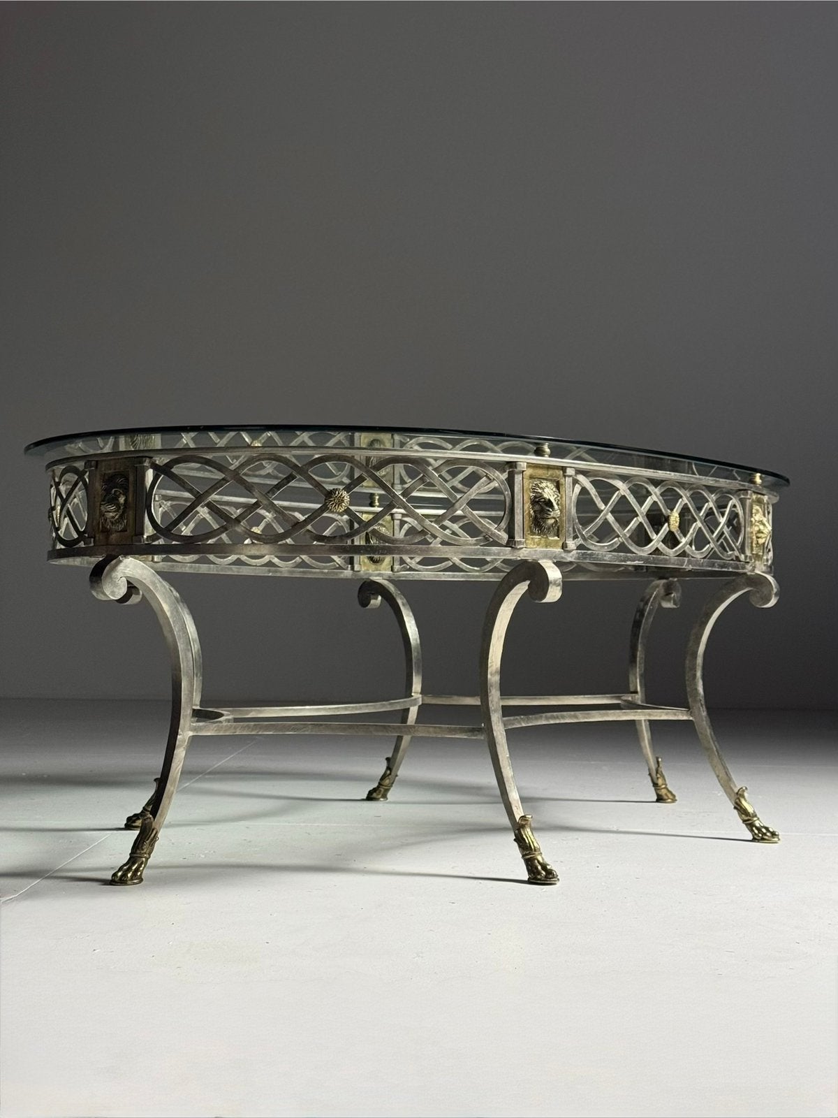 Empire / Regency stijl salontafel vintage, Ophalen of Verzenden