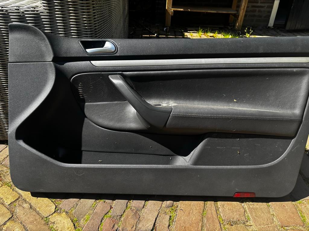 VW Golf 5 deurpanelen leder, Auto-onderdelen, Ophalen, Gebruikt, Volkswagen, Voor