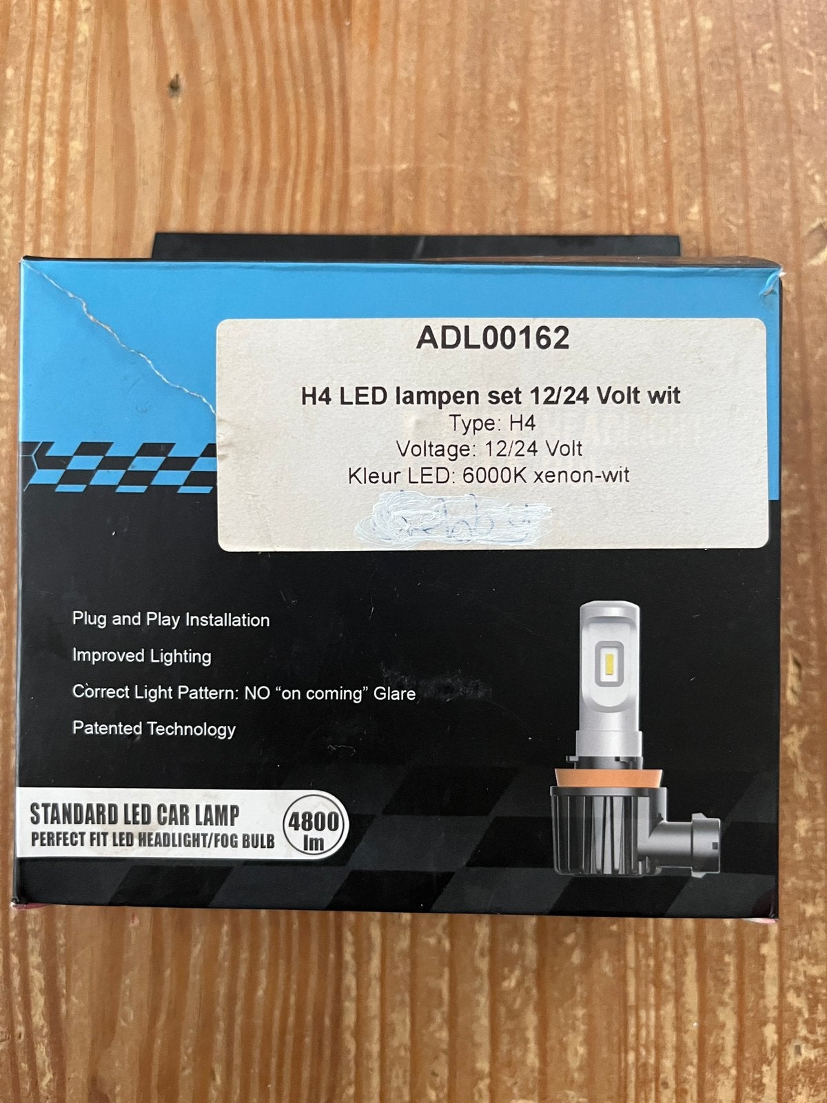 H4 LED verlichting, Auto-onderdelen, Ophalen, Gebruikt