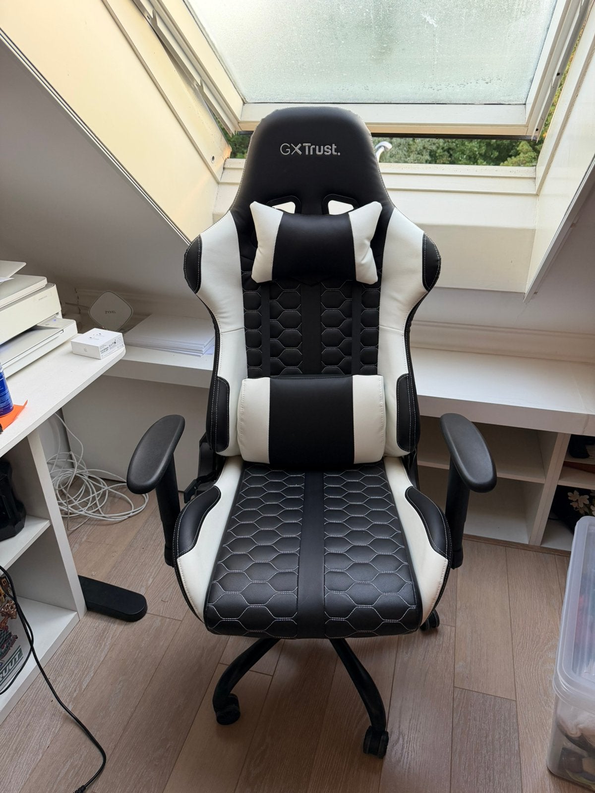 GX TRUST GAME STOEL - ALS NIEUW, Ophalen, Ergonomisch, Zo goed als nieuw, Zwart