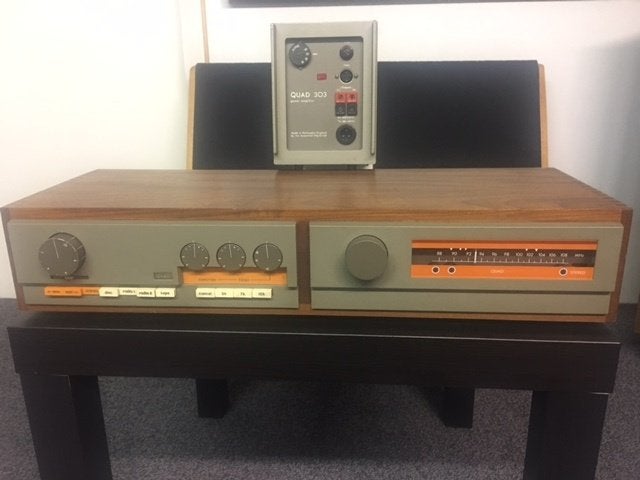 Quad 33, FM3 303 of een 405 eindversterker met garantie, Tuner of Radio, Refurbished, Losse componenten, Ophalen