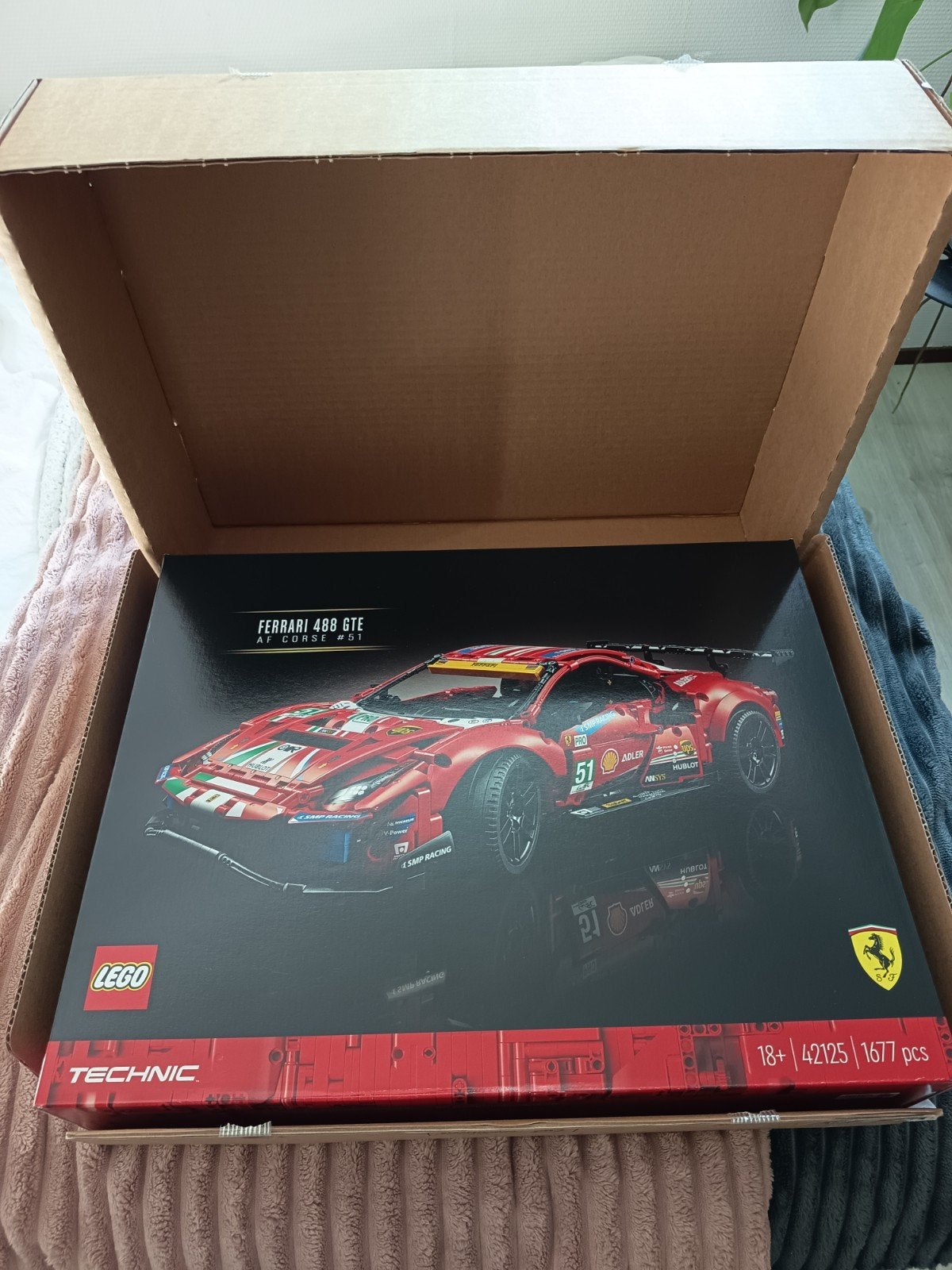 Nieuwe LEGO Technic Ferrari 488 GTE AF Corse #51, Ophalen of Verzenden, Nieuw