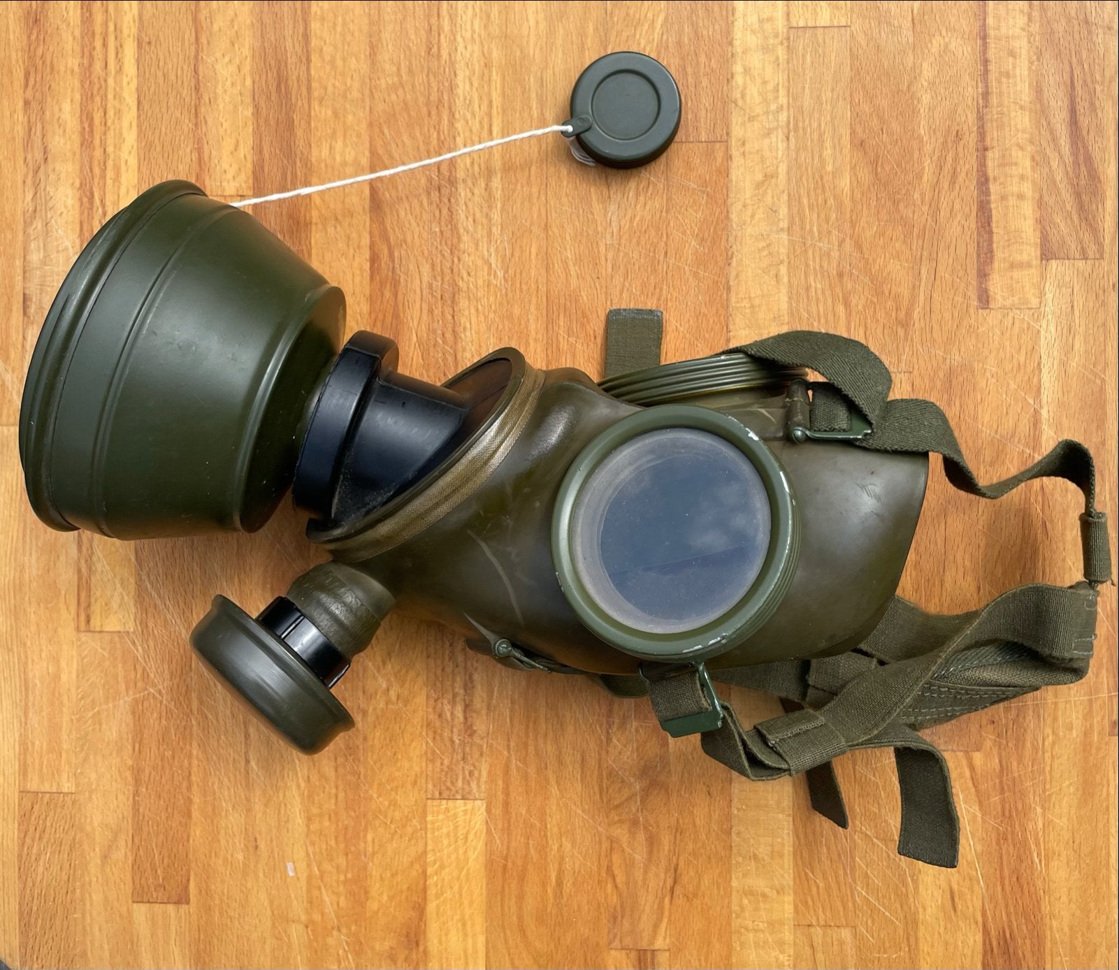 Vintage gasmasker, KL, T1, K-62, Ophalen of Verzenden, Overige soorten, Overige gebieden, Overige typen