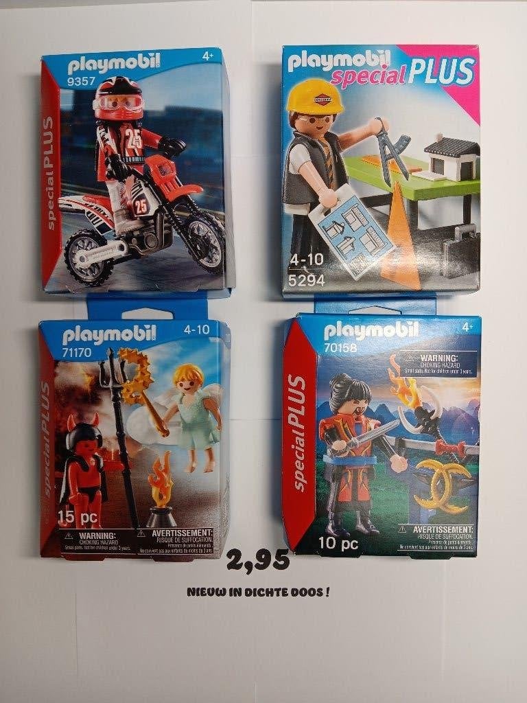 Playmobil 5294 - 9357 - 70158 - 71170 [NIEUW dichte doos], Kinderen en Baby's, Speelgoed | Playmobil, Verzenden, Nieuw, Los playmobil