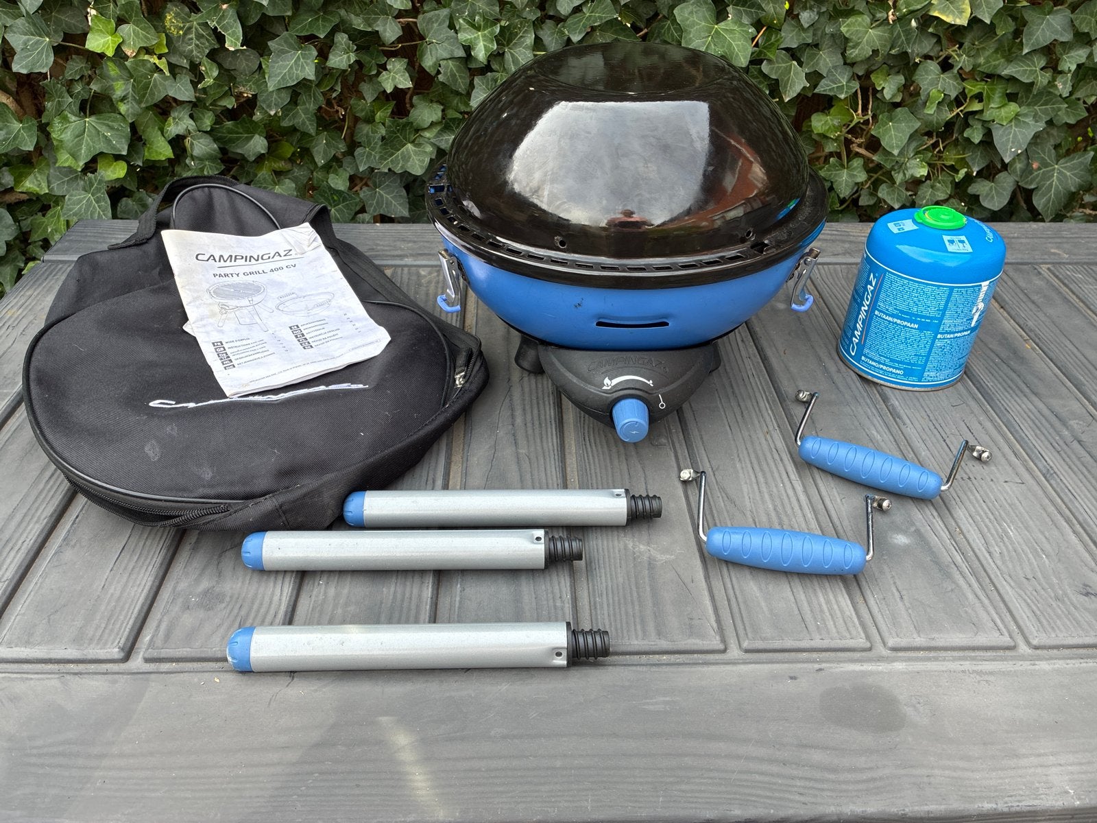 Campingaz Party Grill 400 CV - Draagbare Gasbarbecue, Ophalen of Verzenden, Zo goed als nieuw