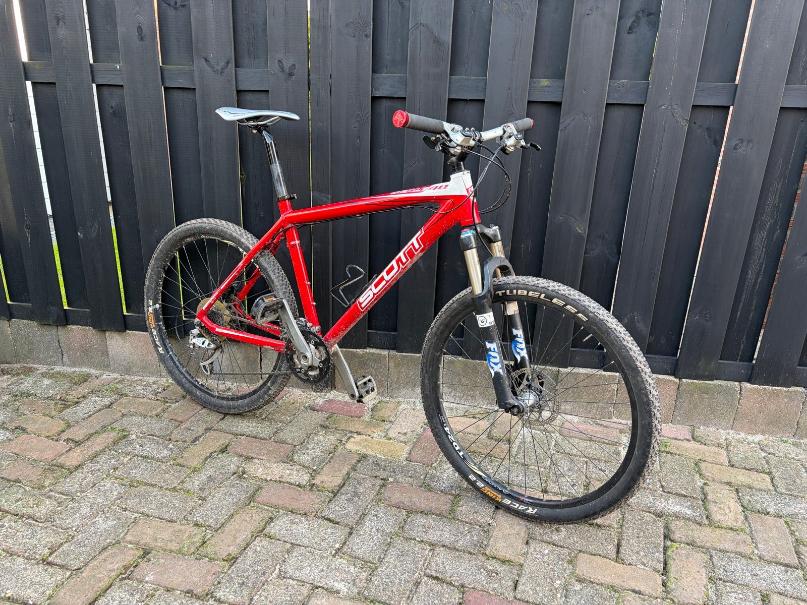 Scott Scale 26 inch Mountainbike - Rood, Gebruikt, Hardtail, Schijfrem, Ophalen