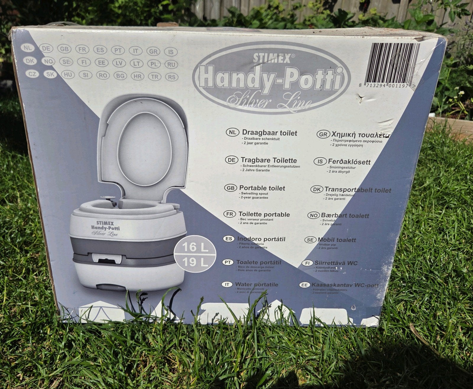 NIEUW Toilet caravan, Ophalen, Nieuw