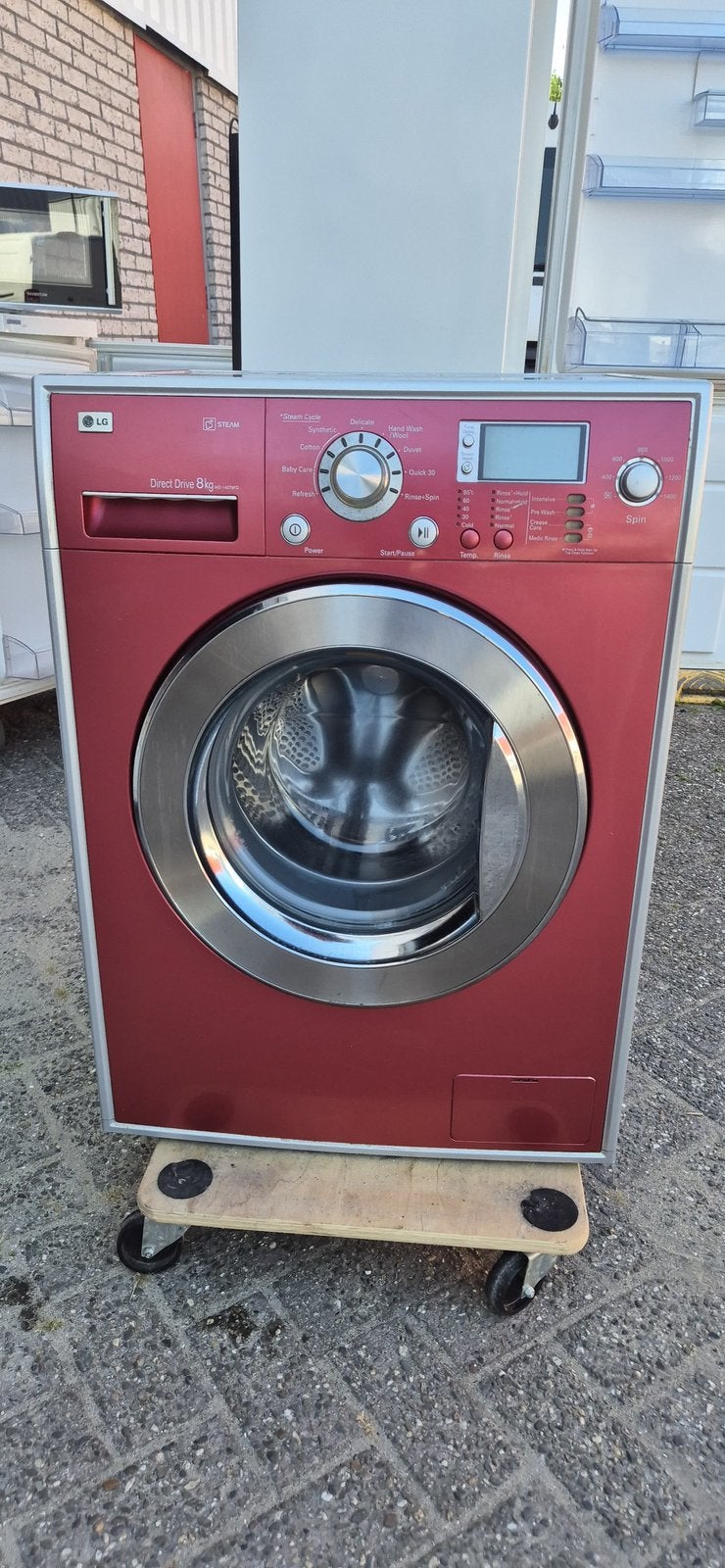 Diverse wasmachinea drogers koelkasten, Ophalen, Zo goed als nieuw, 1200 tot 1600 toeren, Minder dan 85 cm