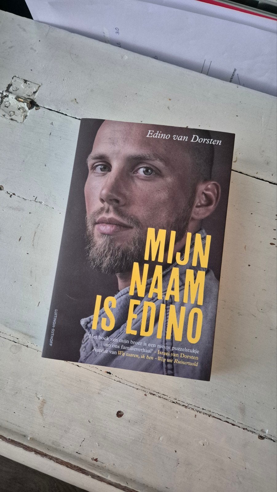 mijn naam is Edino - boek, Boeken, Ophalen of Verzenden, Zo goed als nieuw