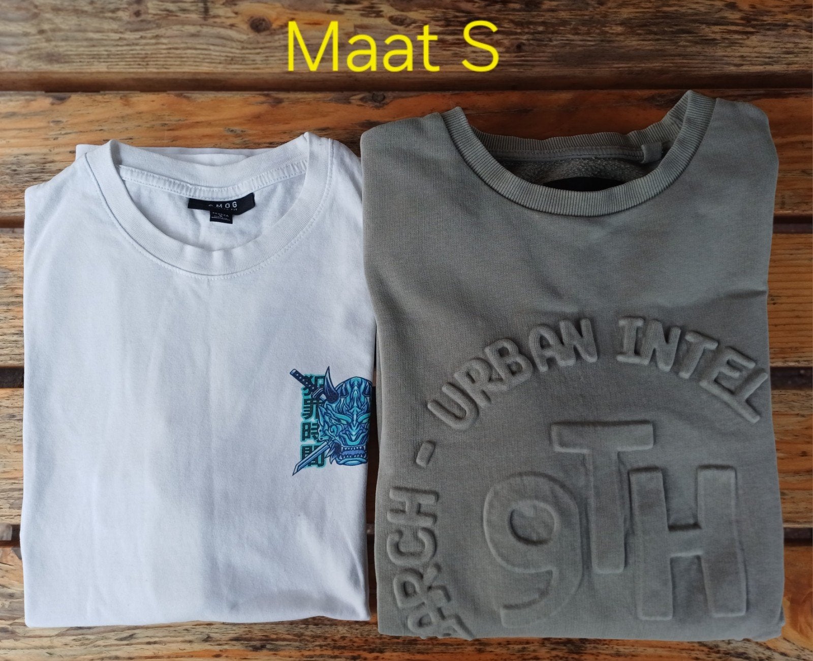 Trui en t shirt, maat S, Kleding | Heren, Truien en Vesten, Ophalen of Verzenden, Zo goed als nieuw, Maat 46 (S) of kleiner