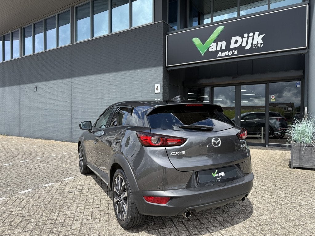 Mazda CX-3 2.0 GT-M Autom. Navi Camera Head-Up Bose Stuur/St, Auto's, 1998 cc, Zwart, 4 cilinders, Bedrijf