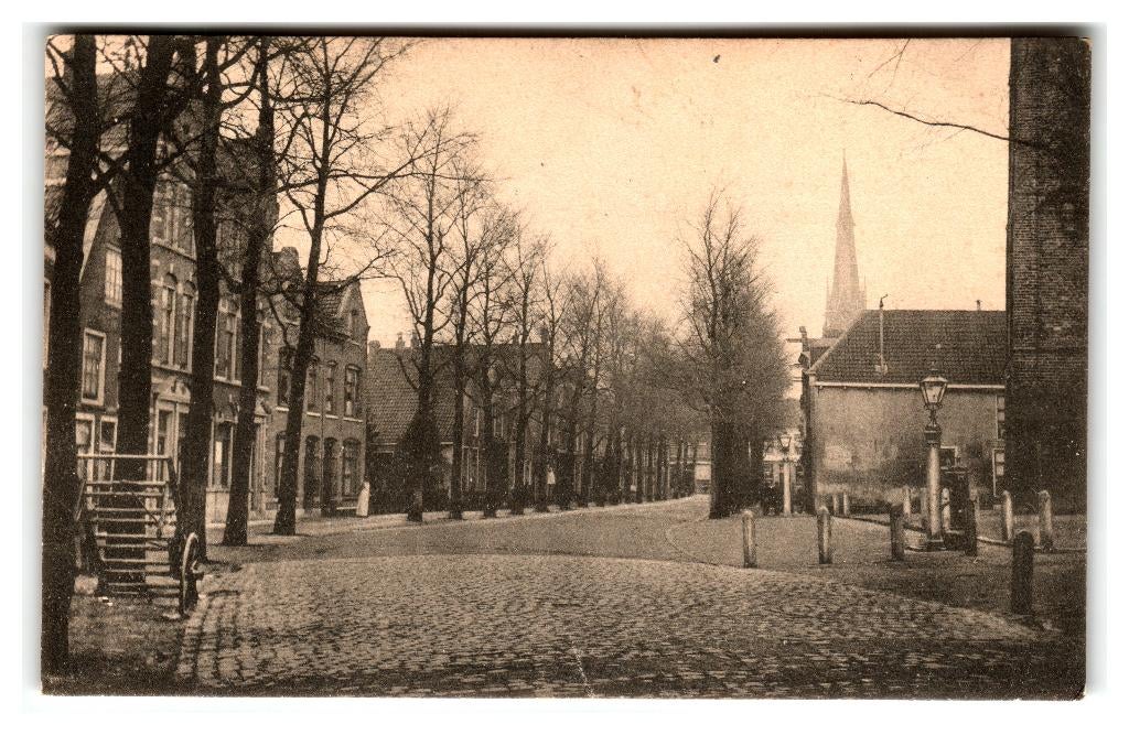 Weesp, Nieuwstraat, Verzenden, Voor 1920, Gelopen, Noord-Holland
