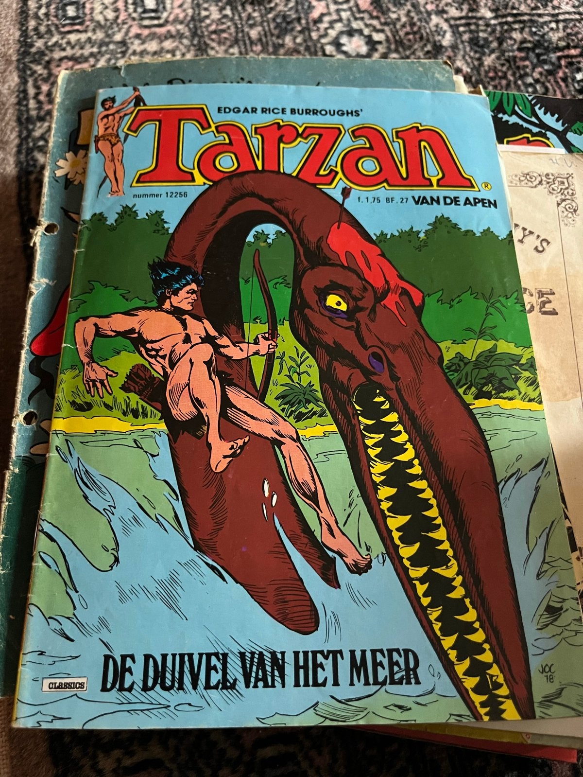 Tarzan: De Duivel van het Meer - Classics stripboek, Boeken, Eén stripboek, Ophalen, Gelezen