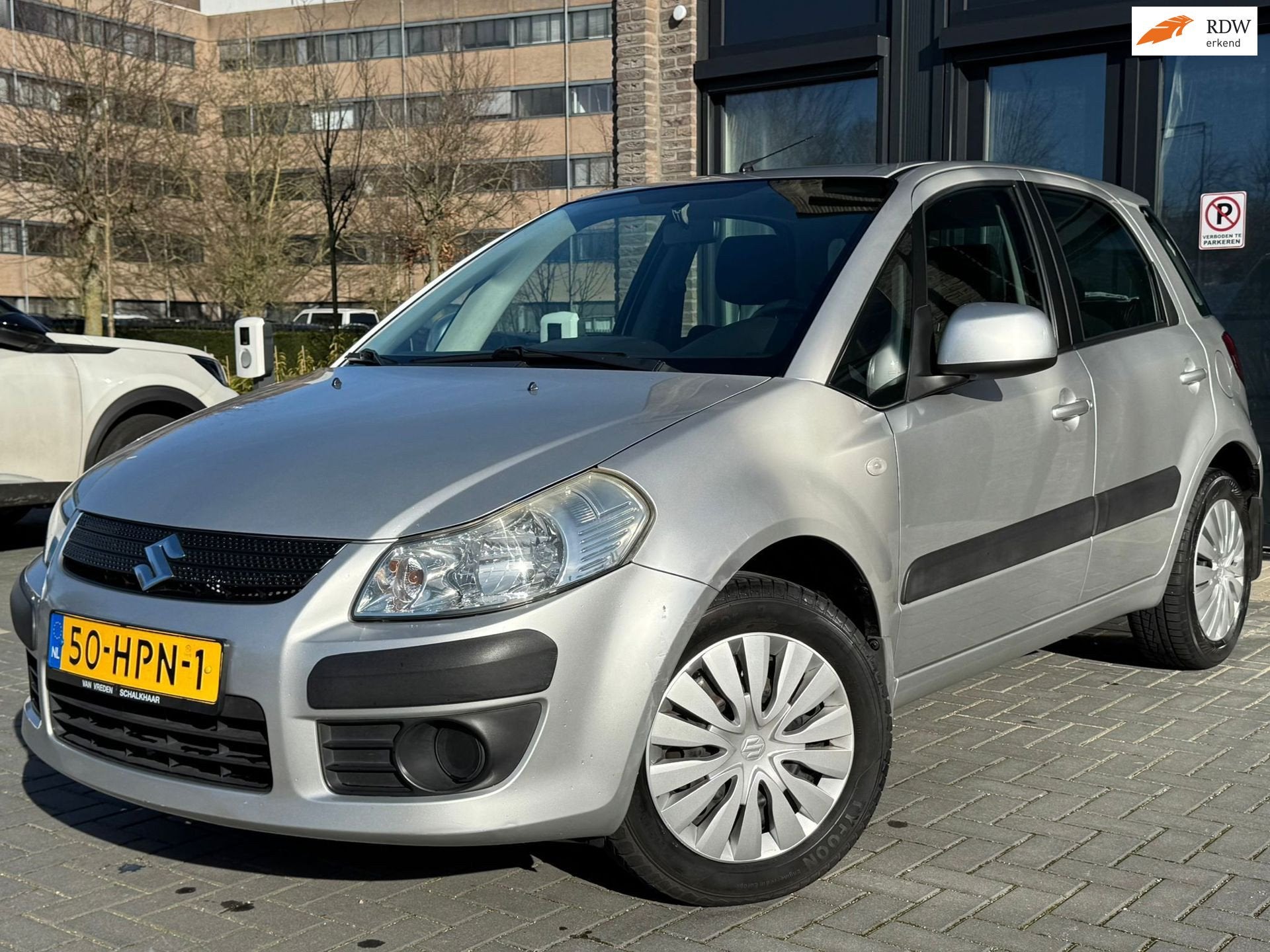 Suzuki SX4 1.6 Comfort- Airco- NAP- Lage KM, Auto's, Voorwielaandrijving, 15 km/l, Gebruikt, 4 cilinders