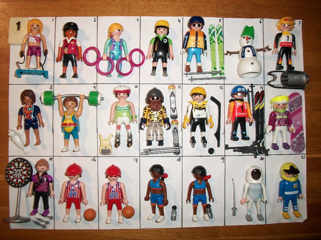 Atleten, sporters, supporters, duikers, beroep , poppetje, Kinderen en Baby's, Speelgoed | Playmobil, Ophalen of Verzenden, Nieuw