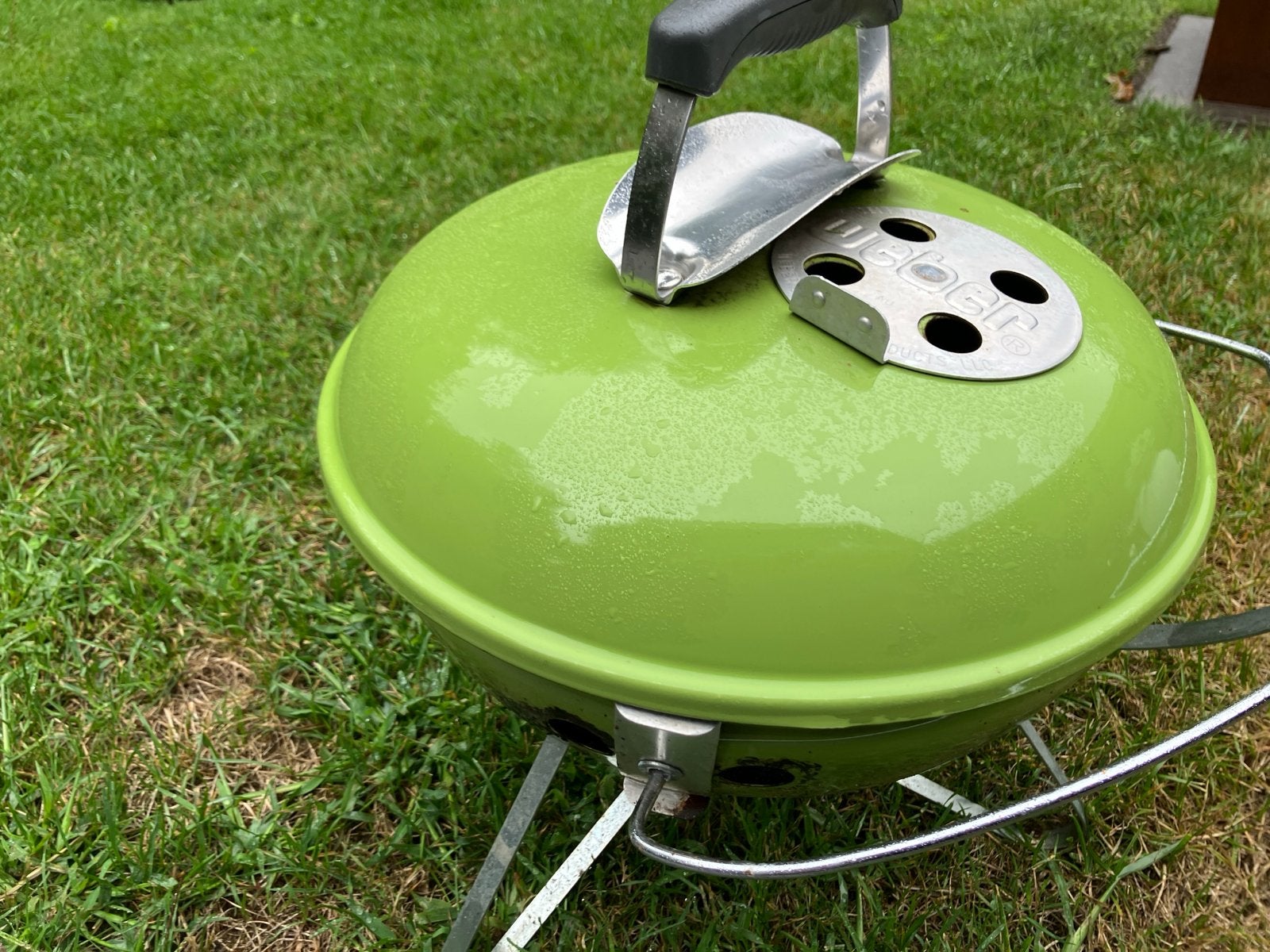 Groene Weber tafelmodel BBQ - Gebruikt, Ophalen, Gebruikt