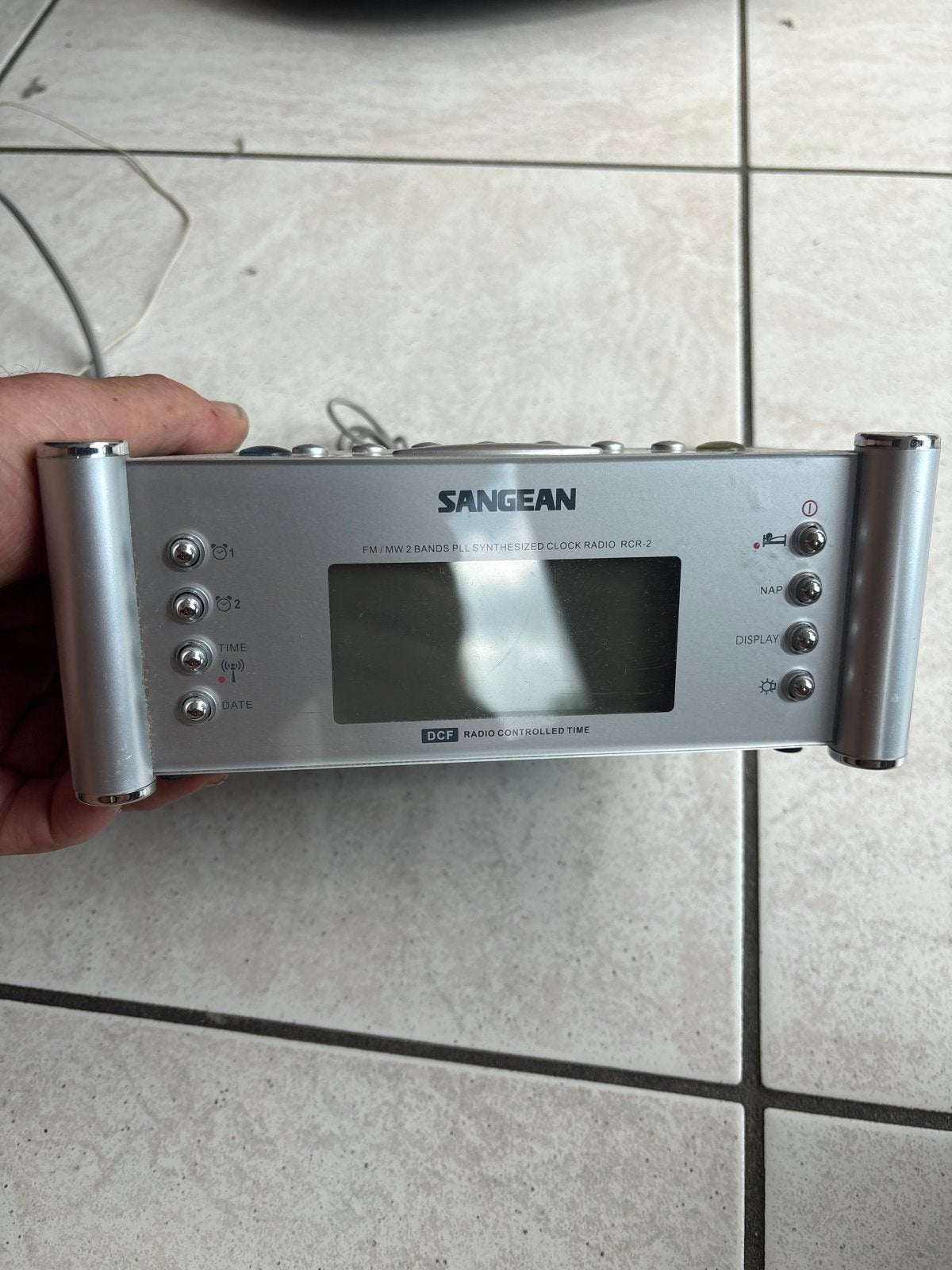 Sangean RCR-2 FM/MW PLL Gesynthetiseerde Wekkerradio, Ophalen, Gebruikt, Digitaal