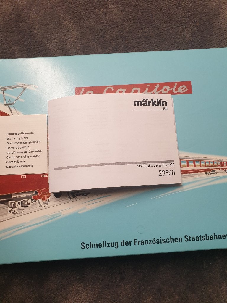 Märklin H0 28590 Le  Capitole nieuw, Wisselstroom, Treinset, Nieuw, Ophalen of Verzenden
