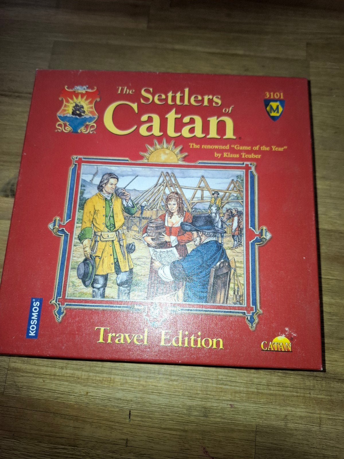 De Kolonisten van Catan Reisversie - Bordspel, Hobby en Vrije tijd, Gezelschapsspellen | Bordspellen, Ophalen, Gebruikt, Drie of vier spelers