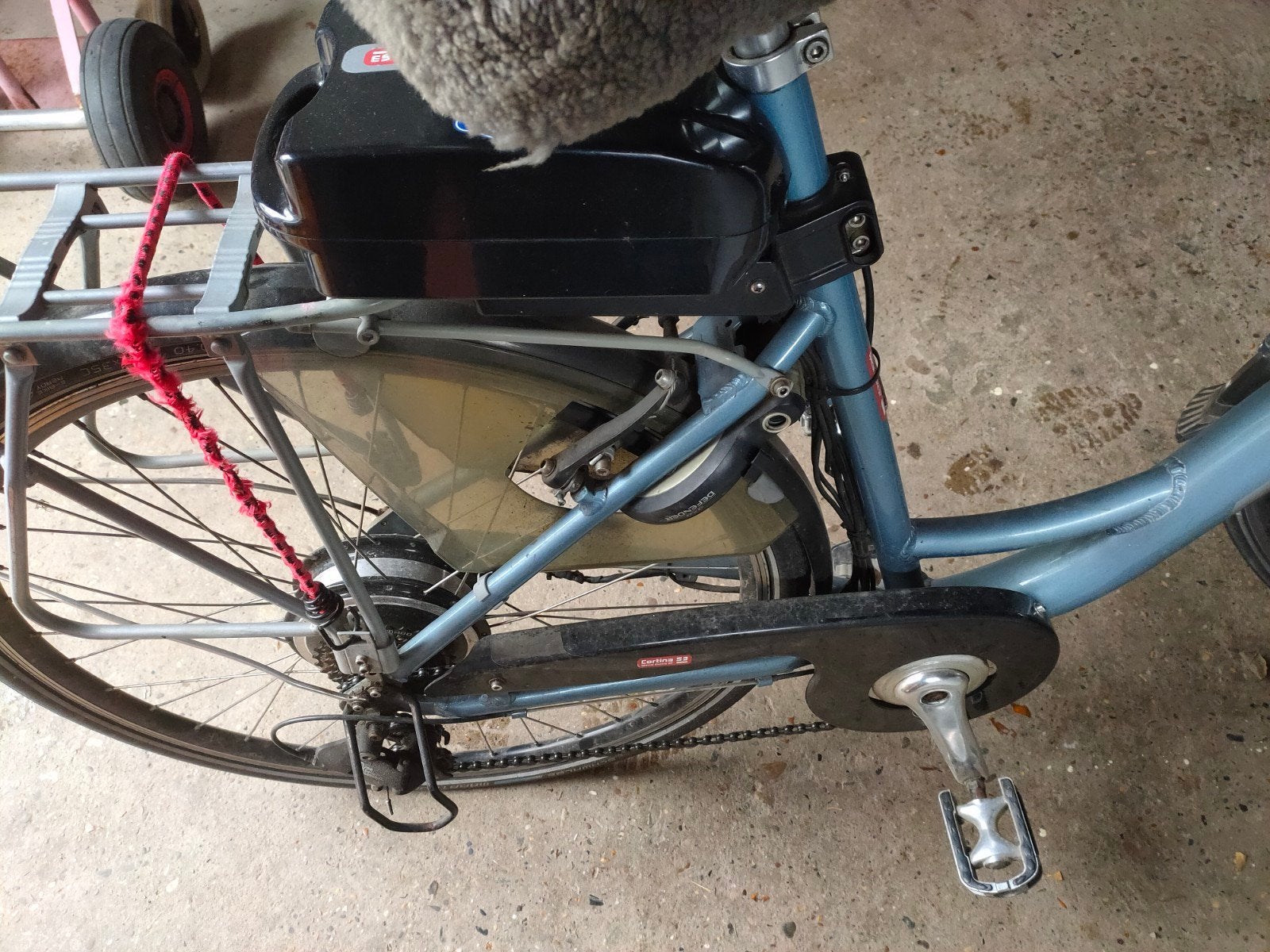 dame fiets met een accu, Ophalen of Verzenden, Zo goed als nieuw