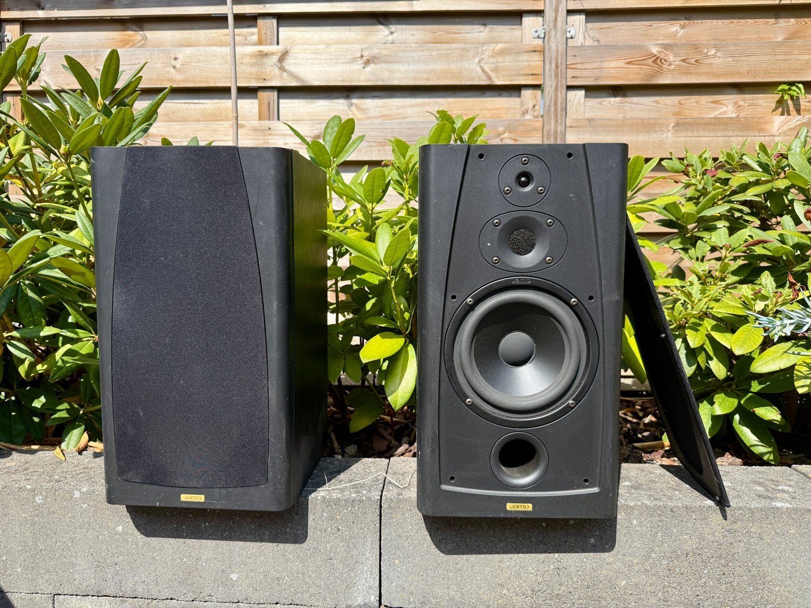 Jamo 68 Luidsprekers - Made in Denmark, Ophalen, Gebruikt, 60 tot 120 watt, Geschikt voor surround/home cinema