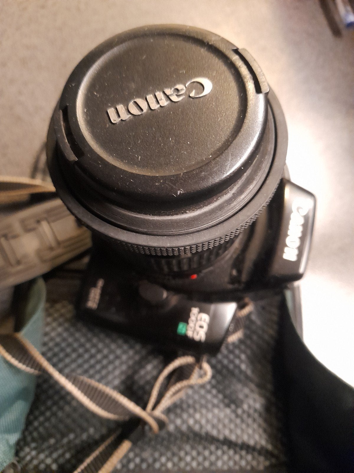 Canon EOS 1000F Spiegelreflexcamera met lens, Ophalen of Verzenden, Gebruikt, Spiegelreflex, Canon