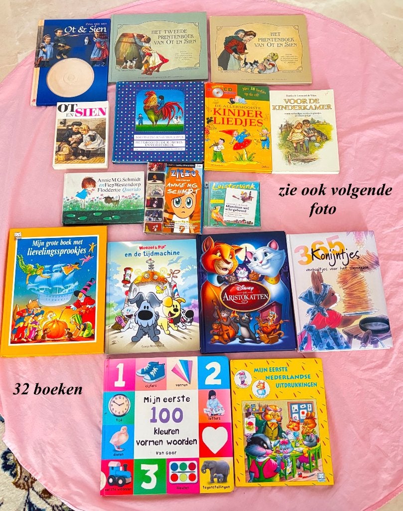 Mooie partij kinderboeken 32 stuks voor BSO gastouder, thuis, Ophalen, Zo goed als nieuw, Diverse auteurs, Fictie algemeen