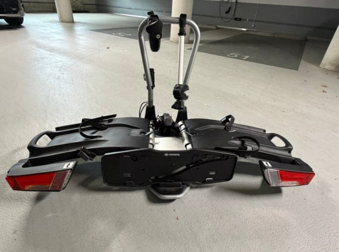 Thule Easyfold 931 , fietsendrager voor 2 e-bikes , 60 kg, Auto diversen, Fietsendragers, Zo goed als nieuw, Trekhaakdrager, Ophalen