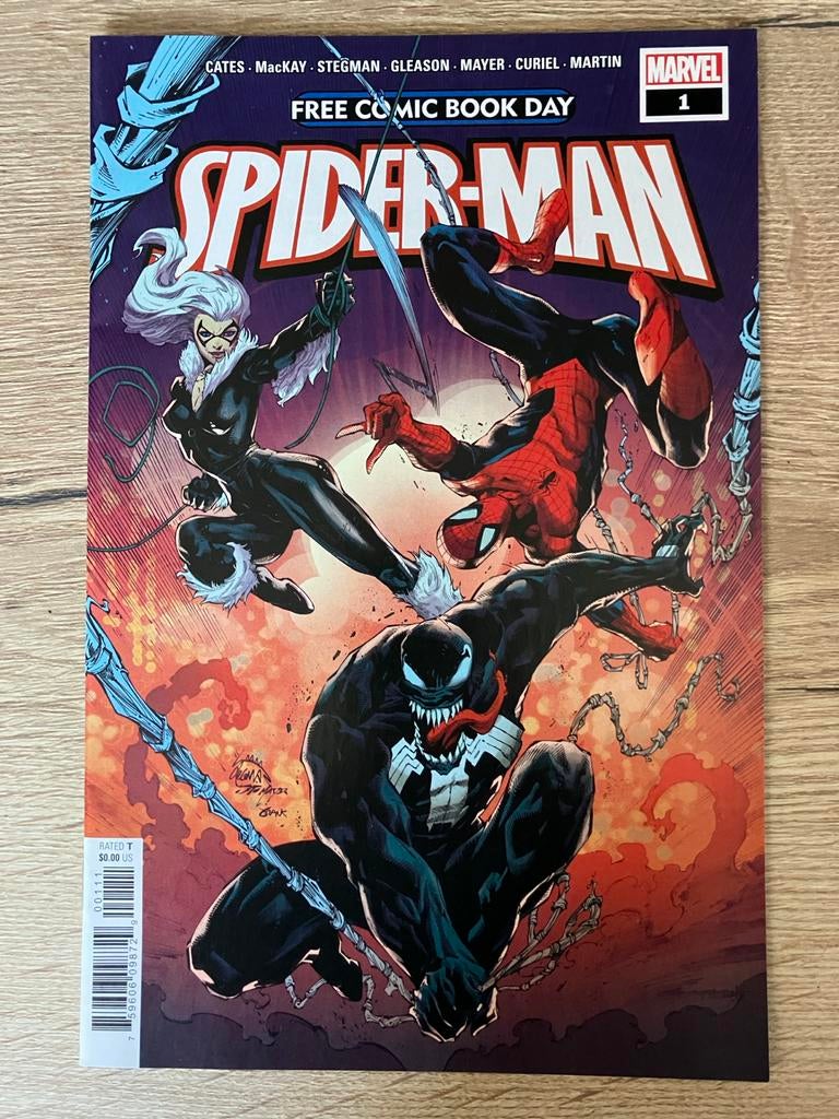 Spider-Man Free Comic Book Day Marvel #1, Eén comic, Ophalen of Verzenden, Zo goed als nieuw, Amerika