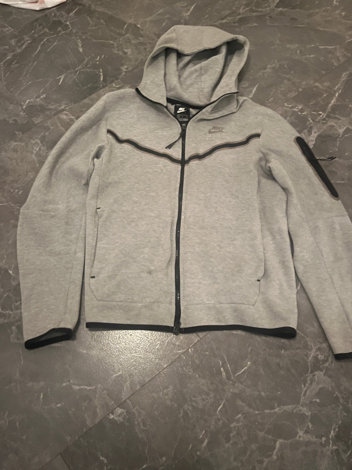 Nike tech vest, Ophalen of Verzenden, Zo goed als nieuw, Grijs