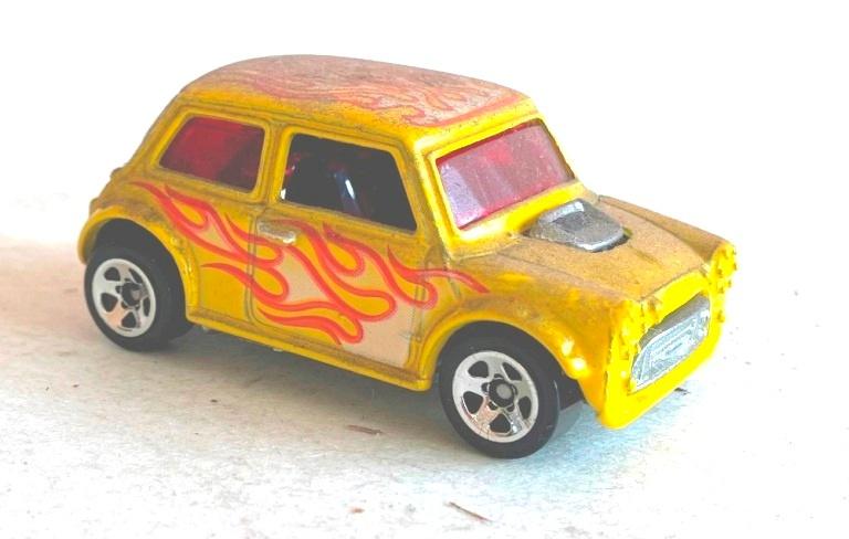 Mini Rally geel Heat Fleet Series 1960 Hot Wheels ., Ophalen, Gebruikt, Auto