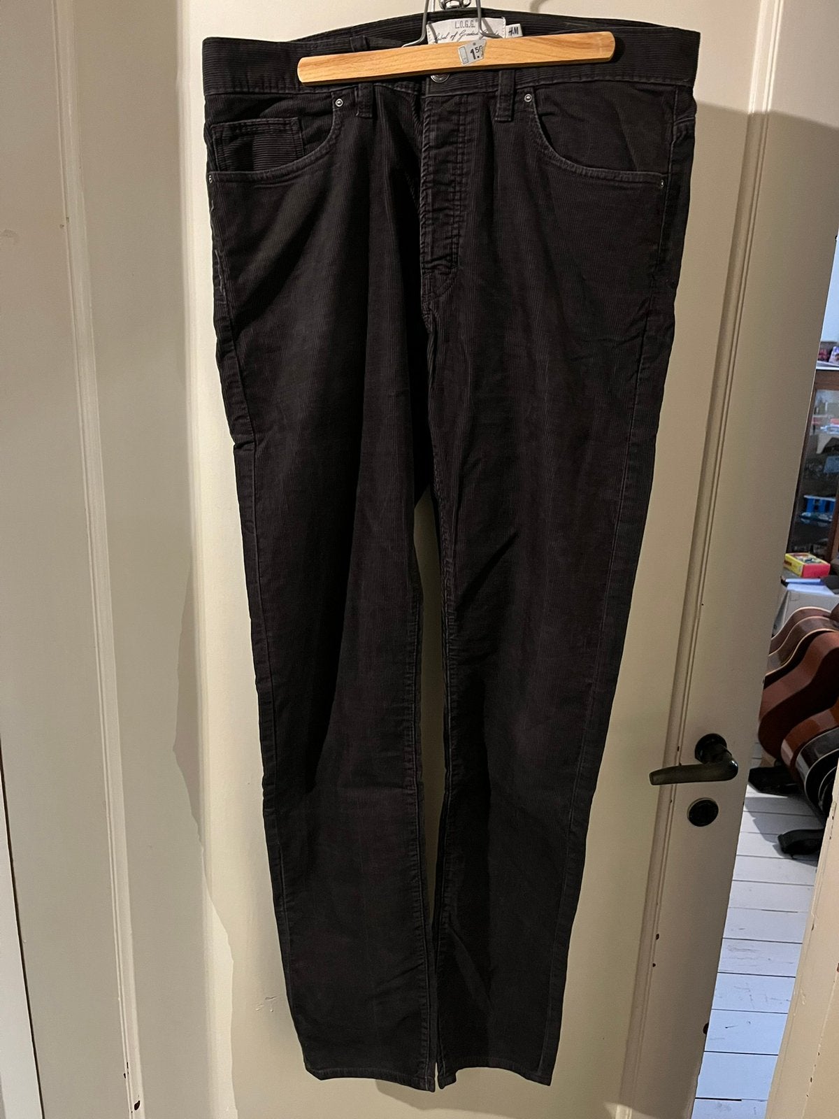 Rib broek, Ophalen of Verzenden, Zo goed als nieuw, Maat 48/50 (M), Grijs