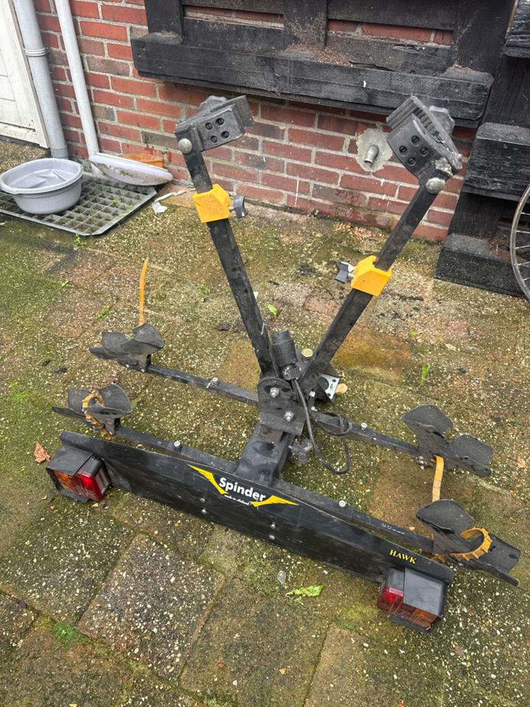 Spinder fietsdrager, Auto diversen, Fietsendragers, Ophalen of Verzenden, Trekhaakdrager