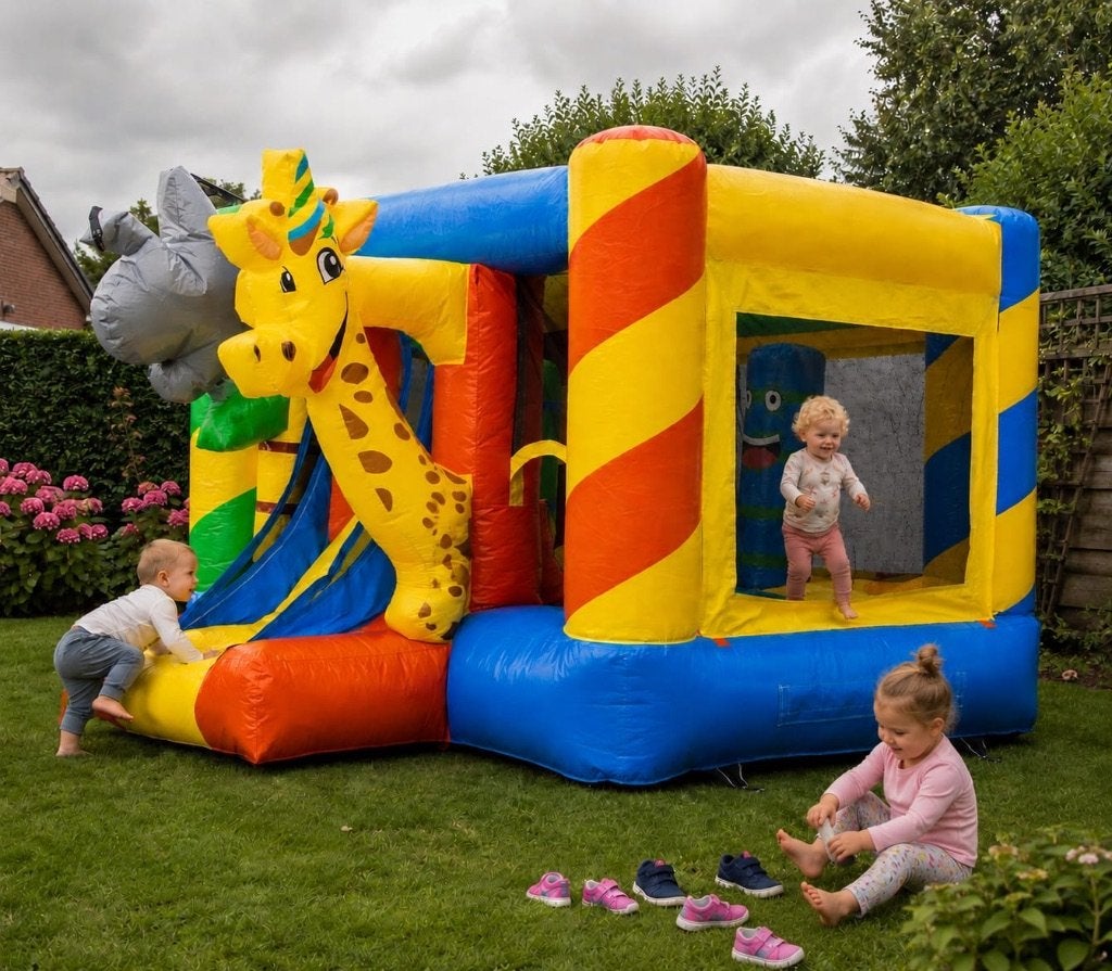 Springkussen te huur 60 euro, Hobby en Vrije tijd, Ophalen of Verzenden, Nieuw, Overige